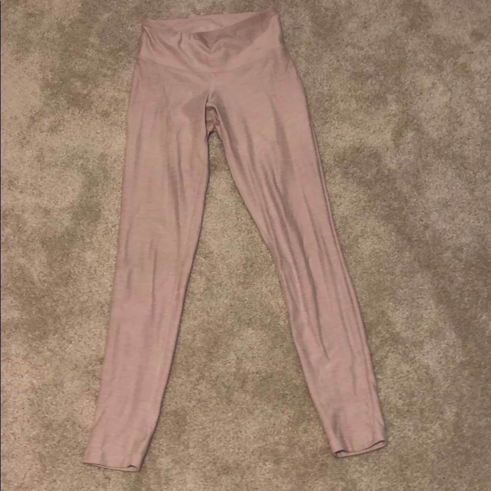 New balance dry fit light pink leggings
